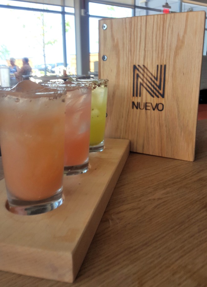Margarita Sampler at Nuevo Mod Mex | Cleveland, Ohio