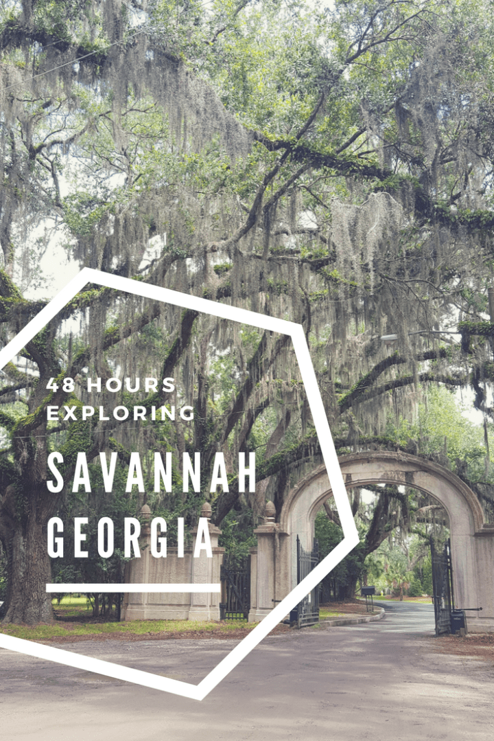 48 Hours in Savannah Georgia
